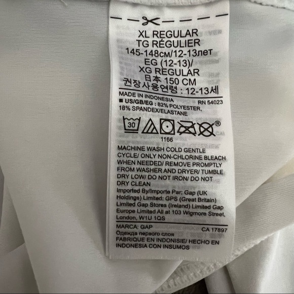 GAP Kids Rashguard Long Sleeve XL - Picture 5 of 6